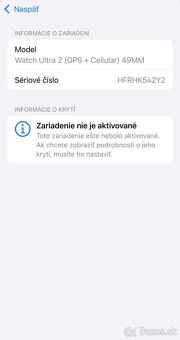 Apple Watch Ultra 49mm BLACK - nové, nepoužité - 10