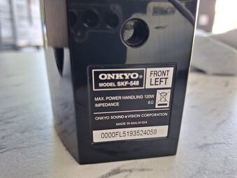 Receicer Onkyo 8-kanálový, repro 3.1 - 10