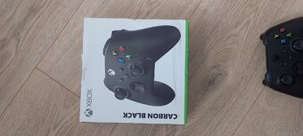 2 ovládače xbo series s x pulse red carbon black - 10