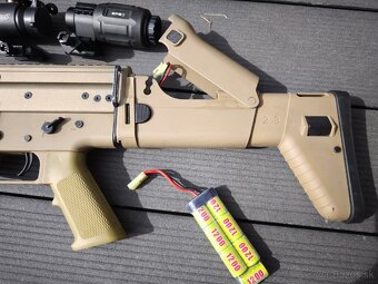 Airsoftová zbraň FN SCAR-L + Kolimátor EPS 3 (používané) - 10