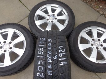 5x112 R16 Mercedes C-Klasse zimna sada kolies - 10