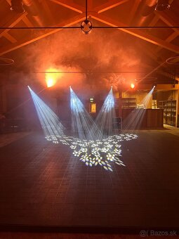 Otočné hlavy 200W Beam, fokusácia, fixtura na freestyler - 10