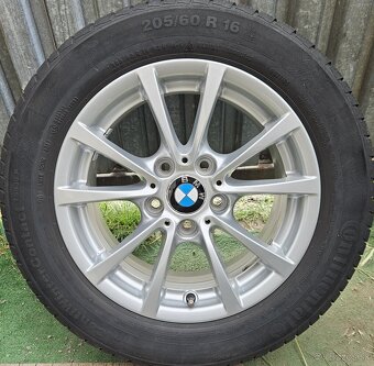 Zimná sada originál BMW - 5x120 r16 + 205/60 r16 - 10