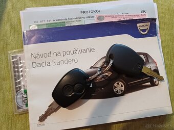 Dacia Sandero 1,4i, Nová STK EK, 115 000 Km, rok 12/2009 - 10