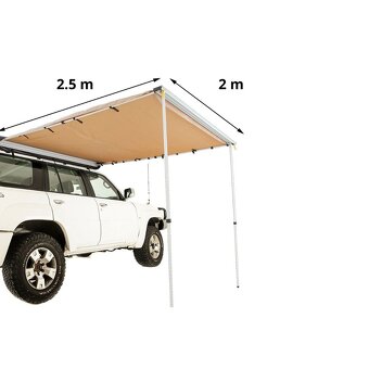 Autostan markíza 2 x 2,5 m - 10