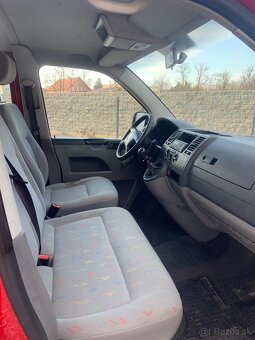 VW transporter T5 2,5tdi 4x4 dlhá verzia 6miest - 10