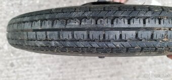 Zadné koleso + zadná brzda + os - JAWA ČZ 175 / 356 - 10