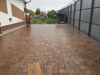 Zámkova dlažba pokladka ,betónové ploty-výstavba - predaj - 10
