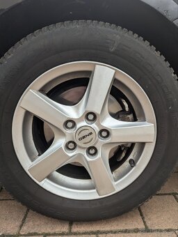 Alu disky + zimné pneumatiky 195/65/R15 - 10