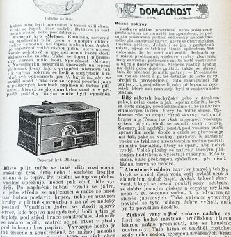 Časopisy Šťastný domov, dva kompletní ročníky 1923 a 1924 - 10