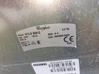Práčka whirpool. S dovozom v bratislave gratis - 10