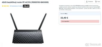 WiFi router – TP-Link Archer C20 - EAP110 / ASUS RT-AC51U / - 10