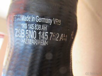 Rúrka vzduchová 1K0145770AE 2.0TDI - 10