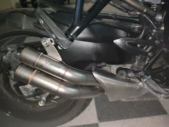 Športový Nový univerzálny moto výfuk nerezový Logo: Mivv - 10