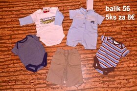 Balík letných vecí v. 62 pre chlapca 14ks za 28eur - 10