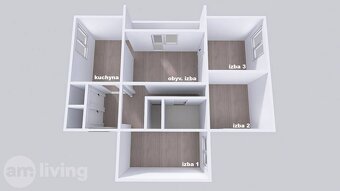 PRIESTRANNÝ - 4i byt 80 m2 + loggia - Trenčín - 10