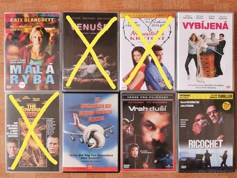 VEĽA ORIGINÁL DVD po 1€ - 10