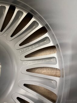 Hliníkové disky 5x112 R19 Mercedes Benz S Class W222 - 10