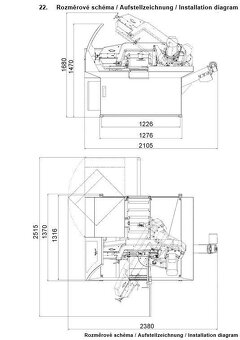 BOMAR AUTOMATICKÁ PÁSOVÁ PILA NA KOV ERGONOMIC 290.250 GANC - 10