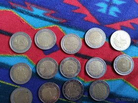 2 € eurove a 1 €eurove mince 2euro mince - 10