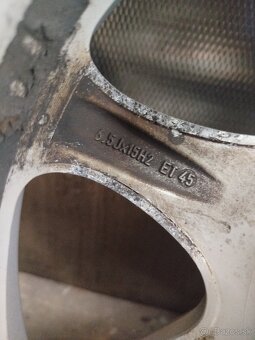 Elektróny 5x112 R15 195/65 r15 Barum 8mm cena 160€/4ks - 10