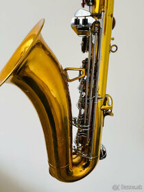 Predám B Tenor Saxofón Super Classic Amati Kraslice- zlatý - - 10