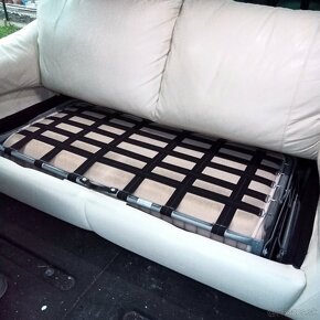 Kozenna sedacka IKEA rozlozitelna postel - 10
