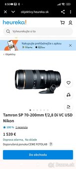 Nikon 7100 + objektiv nikkor 10-24 a tamron 70-200 - 10