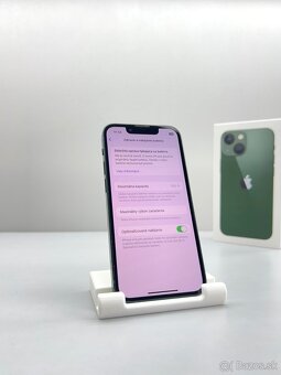 iPhone 13 MINI GREEN 128GB NOVÁ BATÉRIA ORIGINÁL 100% - 10
