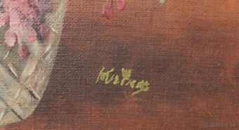 Zbierka starožitných obrazov s motívom Kytíc - 10