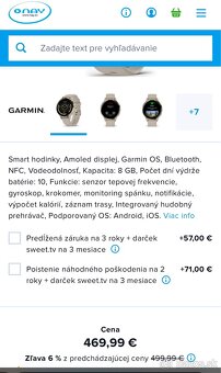 Dámske smart hodinky GARMIN Venu S3 (NOVÉ) - 10