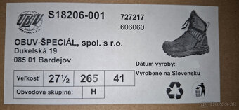 Topánky - taktická obuv - kanady Obuv špeciál - 10