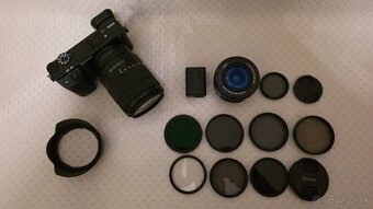 SONY A 6400 + OBJEKTÍVY  SONY 18-135 a  16-50 OSS - 10