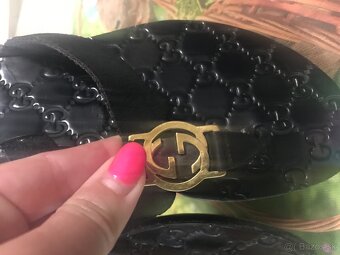 GUCCI originál damske slapky 38 - 10