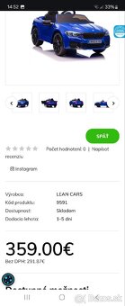 Predám detské autíčko BMW - 10
