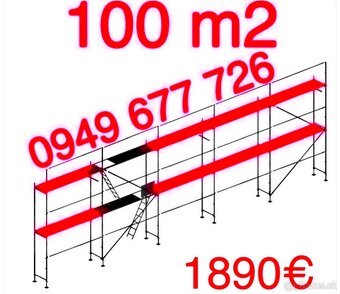 Predám lešenie kvalitne ,certifikované , pozink - 10