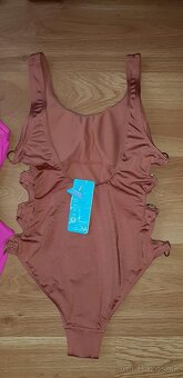Jednodielné plavky XS/S/M - 10