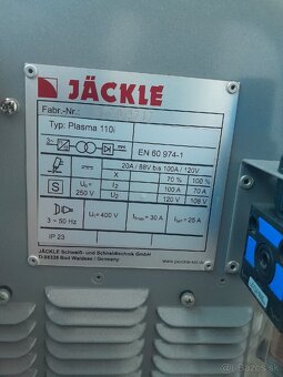 Plasma (plazma) Jäckle 110i - 10