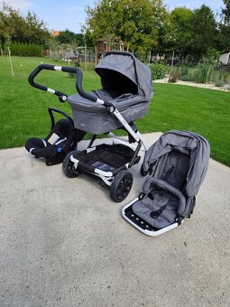 Kočík Britax Go Next grey melange 2-kombinácia plus vajíčko - 10