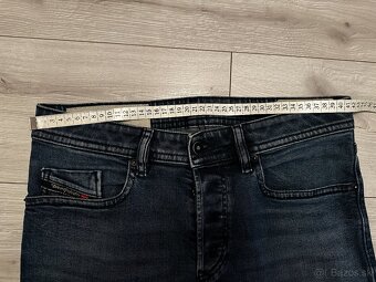 Pánske,kvalitné džínsy,skinny DIESEL - veľkosť 32/34 - 10