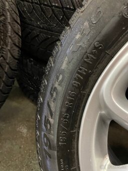 5x112 R16 6,5J ET54 + 195/55 R16 Pirelli zimné - 10