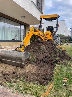 Bager JCB, zemne, vykopove a stavebne prace - 10