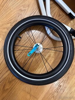 Thule Chariot Sport 1 blue + rumning set - 10