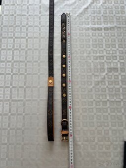Obojk+vodítko Louis Vuitton - 10