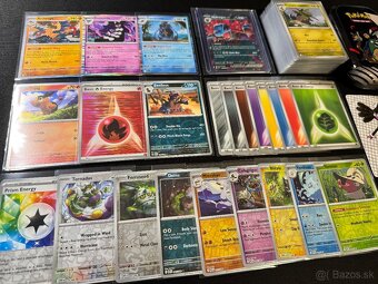 Pokemón Vzácne Karty + 100ks Balíčky s EX + Jumbo - Nové - 10