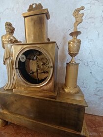 Empírové krbové francúzske hodiny J◊P 1830 - 10