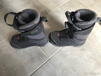 Detské snowboardové topánky SALOMON PEARL BOA system - 10