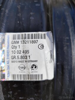 4x100 r15 plechové disky Opel 6Jx15ET39 - 10