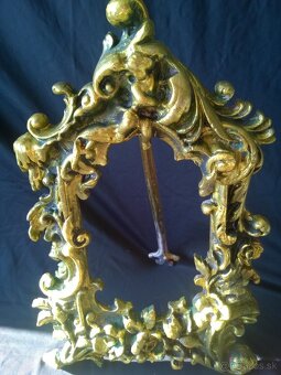 Bohato zdobený barokový  rám - 10