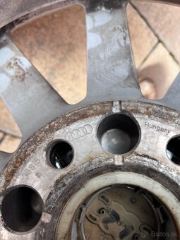 Orig.hliníkové disky Audi R16 5x112 - 10